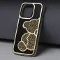 Apple iPhone 15 Case Teddy bear Gold 