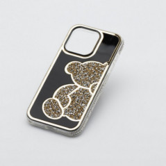 Apple iPhone 15 Case Teddy bear Gold 