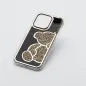 Apple iPhone 15 Case Teddy bear Gold 