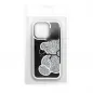 Apple iPhone 15 Pro Case Teddy bear Silver 