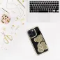 Apple iPhone 15 Pro Case Teddy bear Gold 