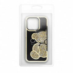 Apple iPhone 12 Case Teddy bear Gold 