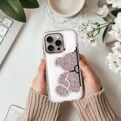 Apple iPhone 11 Case Teddy bear Pink 