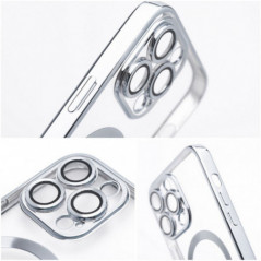 Apple iPhone 16 Case Electro Mag MagSAFE  Silver 