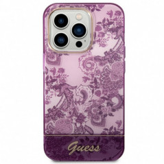 Apple iPhone 14 Pro Case Guess IML Electro Cam TDJ Fuschia 