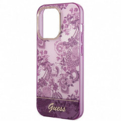 Apple iPhone 14 Pro Case Guess IML Electro Cam TDJ Fuschia 