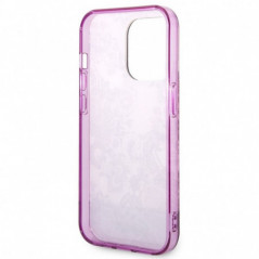 Apple iPhone 14 Pro Case Guess IML Electro Cam TDJ Fuschia 