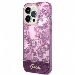 Apple iPhone 14 Pro Case Guess IML Electro Cam TDJ Fuschia 