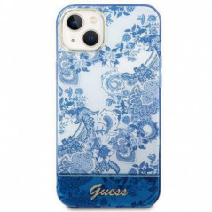 Apple iPhone 14 Case Guess IML Electro Cam TDJ Blue