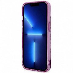 Apple iPhone 14 Case Guess IML Electro Cam TDJ Fuschia 