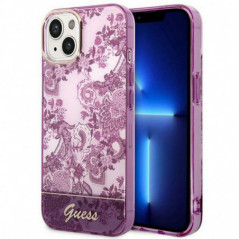 Apple iPhone 14 Case Guess IML Electro Cam TDJ Fuschia 