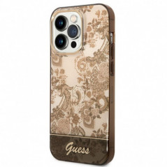 Apple iPhone 14 Pro Max Case Guess IML Electro Cam TDJ Ochre 