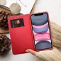 Samsung Galaxy A15 5G Wallet Cases LUNA Book Carbon Carbon Fibre, Elegant  Red 