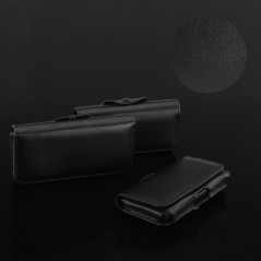 XIAOMI Redmi 7 Univerzálne puzdro, Horizontal holsters Chic VIP Elegant  Black 