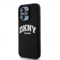 Apple iPhone 14 Pro Case DKNY Silicone White Arch Logo MagSAFE  Black 