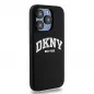 Apple iPhone 14 Pro Case DKNY Silicone White Arch Logo MagSAFE  Black 