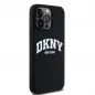 Apple iPhone 14 Pro Max Case DKNY Silicone White Arch Logo MagSAFE  Black 