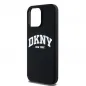 Apple iPhone 14 Pro Max Case DKNY Silicone White Arch Logo MagSAFE  Black 