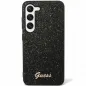 Samsung Galaxy S24 ULTRA Case Guess Glitter Script Black 