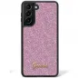 Samsung Galaxy S24 Case Guess Glitter Script Purple 