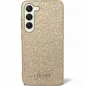 Samsung Galaxy S24 Case Guess Glitter Script Gold 