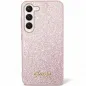 Samsung Galaxy S24 Case Guess Glitter Script Pink 