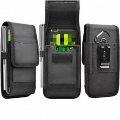 Apple iPhone 6 6S Univerzálne puzdro, Flip holsters Vertical Belt Holster OXFORD Black 