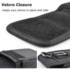 Apple iPhone 6 6S Univerzálne puzdro, Flip holsters Vertical Belt Holster OXFORD Black 