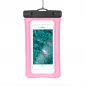 Waterproof Airbag Phone Case with Plastic Closure – Pink
