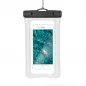 Waterproof Airbag Phone Case with Plastic Closure – Creamy White