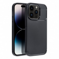 Apple iPhone 16 Case Carbon premium Elegant  Black 