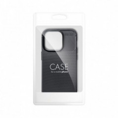 Apple iPhone 16 Case Carbon premium Elegant  Black 