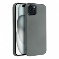 Apple iPhone 15 Plus Case Metallic Grey 