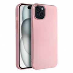 Apple iPhone 15 Plus Case Metallic Pink 