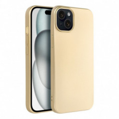 Apple iPhone 15 Plus Case Metallic Gold 