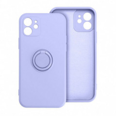 Apple iPhone 16 Case Silicone ring Violet