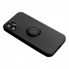 Apple iPhone 16 Case Silicone ring Black 