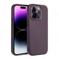 Apple iPhone 16 Pro Max Case Leather Mag Cover Elegant  MagSAFE  Dark violet 