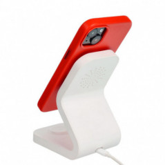 Apple iPhone 16 Pro Max Case Leather Mag Cover Elegant  MagSAFE  Red 