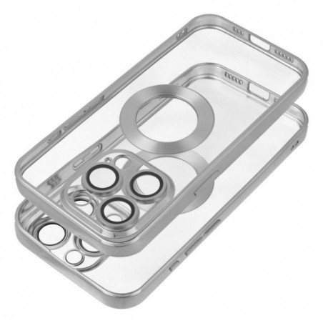 Apple iPhone 15 Pro Case Glam Silver