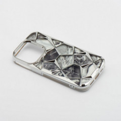 Apple iPhone 15 Pro Max Case Twinki Silver 