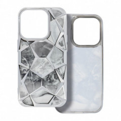 Apple iPhone 15 Pro Case Twinki Silver 