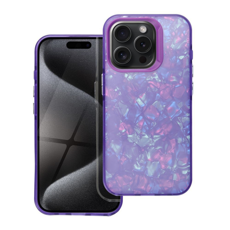 Apple iPhone 15 Case Tutti Frutti Violet 