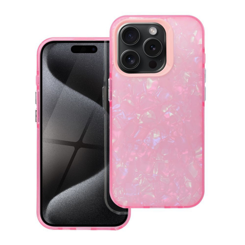 Apple iPhone 15 Case Tutti Frutti Pink 