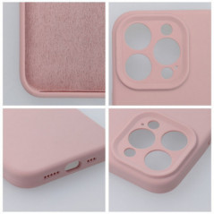 Apple iPhone 16 Case Silicone 2mm Sand pink 