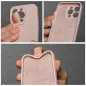 Apple iPhone 16 Case Silicone 2mm Sand pink 