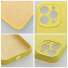 Apple iPhone 16 Case Silicone 2mm Lemon