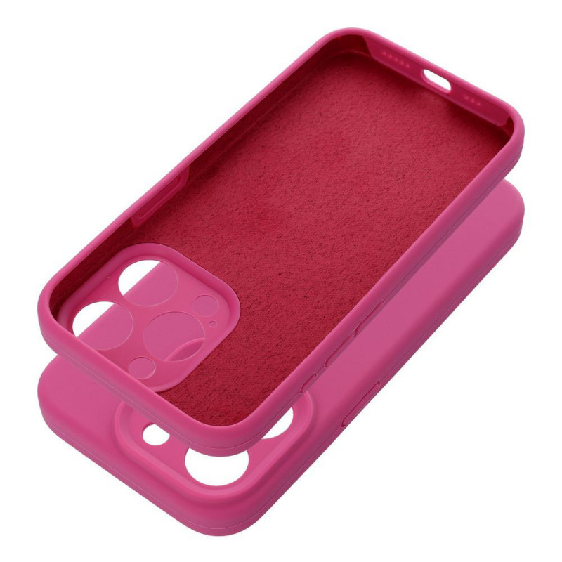 Apple iPhone 16 Case Silicone 2mm Pink 