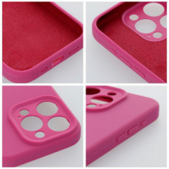 Apple iPhone 16 Case Silicone 2mm Pink