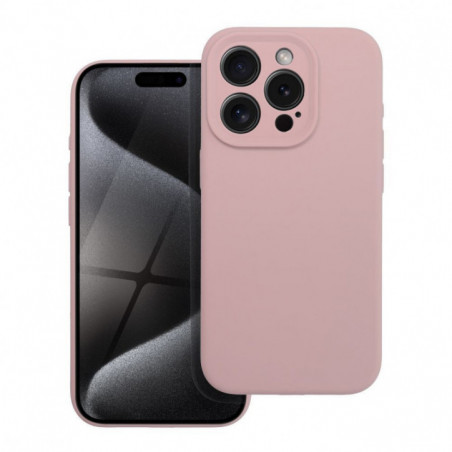 Apple iPhone 16 Pro Case Silicone 2mm Sand pink